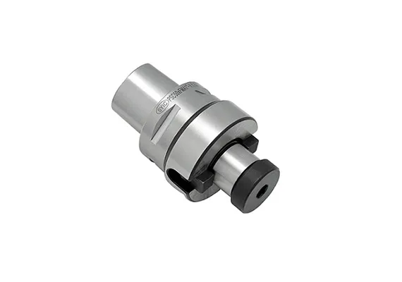 Silver face mill arbor with a BT taper shank